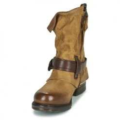 De gros 😍 Chaussures Femme Boots Airstep / A.S.98 SAINT BIKE Camel 🌟 -Bottines Boutique 20021497 500 C