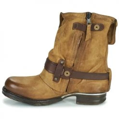 De gros 😍 Chaussures Femme Boots Airstep / A.S.98 SAINT BIKE Camel 🌟 -Bottines Boutique 20021497 500 D