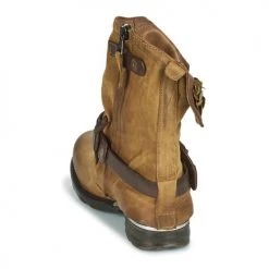 De gros 😍 Chaussures Femme Boots Airstep / A.S.98 SAINT BIKE Camel 🌟 -Bottines Boutique 20021497 500 E
