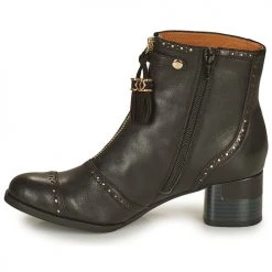 Le moins cher ⭐ Chaussures Femme Bottines Mam'Zelle MALO Noir 🎁 -Bottines Boutique 20023891 500 D