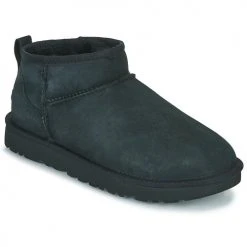 Sortie ⌛ Chaussures Femme Boots UGG CLASSIC ULTRA MINI Noir 👍