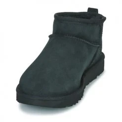 Sortie ⌛ Chaussures Femme Boots UGG CLASSIC ULTRA MINI Noir 👍 -Bottines Boutique 20027047 500 C