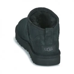 Sortie ⌛ Chaussures Femme Boots UGG CLASSIC ULTRA MINI Noir 👍 -Bottines Boutique 20027047 500 E