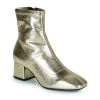 Grosses soldes 👍 Chaussures Femme Bottines Les Tropéziennes par M Belarbi DANIELA Doré ✔️ -Bottines Boutique 20044163 500 A