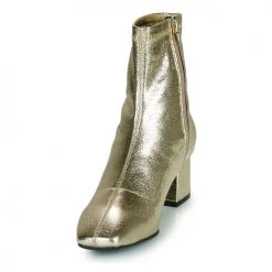 Grosses soldes 👍 Chaussures Femme Bottines Les Tropéziennes par M Belarbi DANIELA Doré ✔️ -Bottines Boutique 20044163 500 C