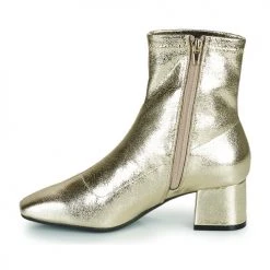 Grosses soldes 👍 Chaussures Femme Bottines Les Tropéziennes par M Belarbi DANIELA Doré ✔️ -Bottines Boutique 20044163 500 D
