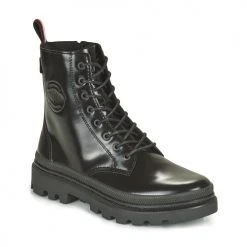 Offres 🔥 Chaussures Boots Palladium PALLATROOPER Noir 🛒