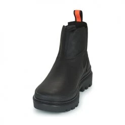Meilleur prix ✔️ Chaussures 🔔 Boots Palladium PALLATROOPER WATERPROOF Noir 🔥 -Bottines Boutique 20129445 500 C