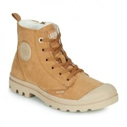 Nouveau ⌛ Chaussures Femme Boots Palladium PAMPA HI ZIP WL W Marron 👍