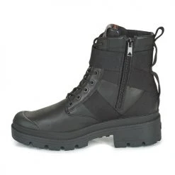 Coupon 🔥 Chaussures Femme Boots Palladium PALLABASE TACT STR L Noir 🔥 -Bottines Boutique 20129455 500 D