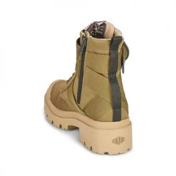 Promo ⭐ Chaussures Femme Boots Palladium PALLABASE TACT S TX Vert 👍 -Bottines Boutique 20129456 500 E