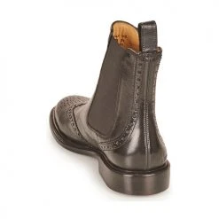 Le moins cher 🎁 Chaussures Femme 👍 Boots Melvin & Hamilton SALLY 112 Noir ✔️ -Bottines Boutique 20175023 500 E