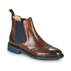 Grosses soldes 👏 Chaussures Femme Boots Melvin & Hamilton SELINA 6 Marron 💯