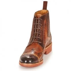 Meilleure vente ✨ Chaussures Femme ⌛ Boots Melvin & Hamilton AMELIE 17 Marron ❤️ -Bottines Boutique 20175046 500 C