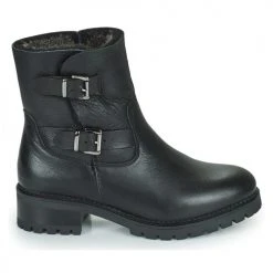 Meilleure vente 🔥 Chaussures Femme Bottines Minelli LEILA Noir 😉 -Bottines Boutique 20295209 500 B