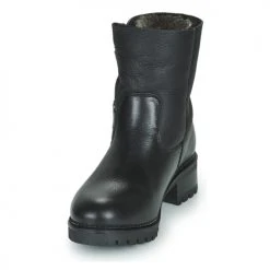 Meilleure vente 🔥 Chaussures Femme Bottines Minelli LEILA Noir 😉 -Bottines Boutique 20295209 500 C