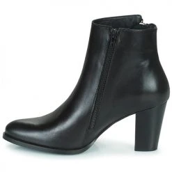 Bon marché ⌛ Chaussures Femme Bottines Fericelli POMIO NOIR ❤️ -Bottines Boutique 20319769 500 D