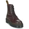 Offres ⌛ Chaussures 👍 Boots Dr. Martens JADON BURGUNDY SMOOTH Bordeaux 🛒 -Bottines Boutique 21189677 500 A