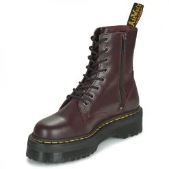 Offres ⌛ Chaussures 👍 Boots Dr. Martens JADON BURGUNDY SMOOTH Bordeaux 🛒 -Bottines Boutique 21189677 500 C