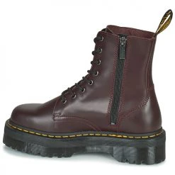 Offres ⌛ Chaussures 👍 Boots Dr. Martens JADON BURGUNDY SMOOTH Bordeaux 🛒 -Bottines Boutique 21189677 500 D