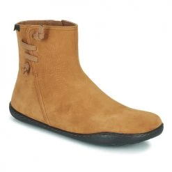 Budget 👍 Chaussures Femme Boots Camper PEU CAMI Marron ✨
