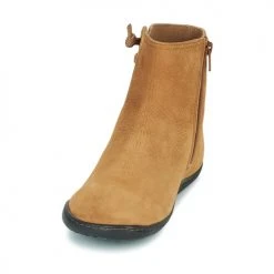 Budget 👍 Chaussures Femme Boots Camper PEU CAMI Marron ✨ -Bottines Boutique 22235438 500 C
