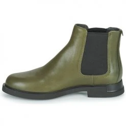 Coupon 😀 Chaussures Femme Bottines Camper IMAN Kaki 🤩 -Bottines Boutique 22235456 500 D