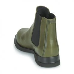Coupon 😀 Chaussures Femme Bottines Camper IMAN Kaki 🤩 -Bottines Boutique 22235456 500 E