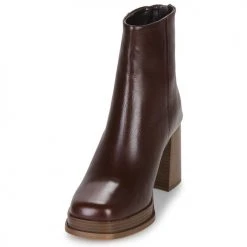 Meilleure vente 👍 Chaussures Femme Bottines JB Martin POEME Marron 🛒 -Bottines Boutique 22328317 500 C