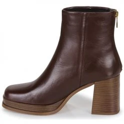 Meilleure vente 👍 Chaussures Femme Bottines JB Martin POEME Marron 🛒 -Bottines Boutique 22328317 500 D