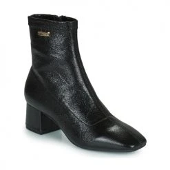 Bon marché 🌟 Chaussures Femme Boots Les Tropéziennes par M Belarbi DANIELA NOIR / SERPENT ✔️