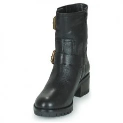 Budget 💯 Chaussures Femme Boots Les Tropéziennes par M Belarbi LYN NOIR GRAINE 🛒 -Bottines Boutique 22369967 500 C