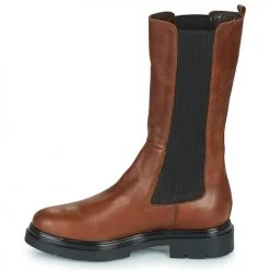 Vente flash ❤️ Chaussures Femme 🌟 Boots Les Tropéziennes par M Belarbi SADDIE Marron ❤️ -Bottines Boutique 22369972 500 D