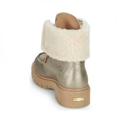 Coupon ❤️ Chaussures Femme Boots Les Tropéziennes par M Belarbi ZIVERNO OR 🛒 -Bottines Boutique 22369980 500 E