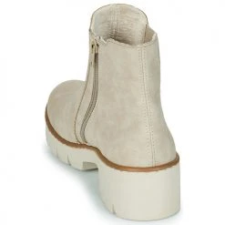 De gros 🎁 Chaussures Femme Bottines Rieker X5772-60 Beige ✔️ -Bottines Boutique 22370319 500 E
