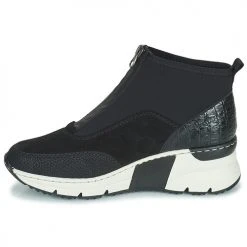 Promo 🔥 Chaussures Femme Bottines Rieker N6352-00 Noir ⌛ -Bottines Boutique 22370347 500 D