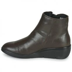 Offres 🔥 Chaussures Femme Bottines Fly London NULA Marron 😍 -Bottines Boutique 22420175 500 D