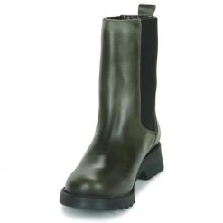 Offres 🎉 Chaussures Femme Boots Fly London REIN Kaki 🔥 -Bottines Boutique 22420177 500 C