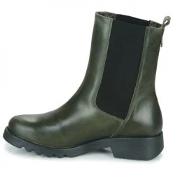 Offres 🎉 Chaussures Femme Boots Fly London REIN Kaki 🔥 -Bottines Boutique 22420177 500 D