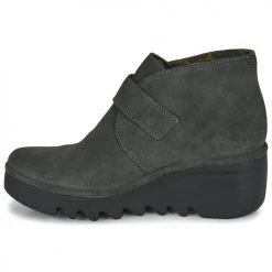 Promo 🔥 Chaussures Femme Bottines Fly London BIRT Kaki ⭐ -Bottines Boutique 22420178 500 D