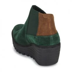 Coupon ✔️ Chaussures Femme Bottines Fly London YEGO Vert ✨ -Bottines Boutique 22420181 500 E