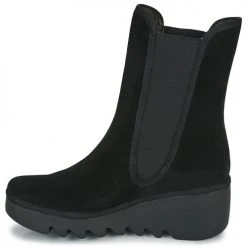 Offres ⌛ Chaussures Femme Bottines Fly London BLU LINE Noir 😍 -Bottines Boutique 22420187 500 D