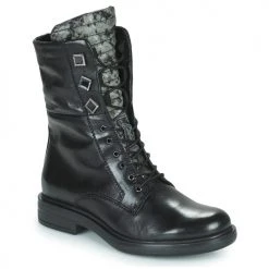 Sortie ✔️ Chaussures Femme 😍 Boots Mjus CAFE CHELS Noir ✨