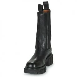 Budget 🔥 Chaussures Femme Boots Airstep / A.S.98 HELL CHELSEA Noir 💯 -Bottines Boutique 22484737 500 C