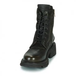 Meilleure affaire 😍 Chaussures Femme Boots Airstep / A.S.98 LANE LACE Noir 💯 -Bottines Boutique 22484743 500 C