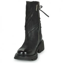 Nouveau 😀 Chaussures Femme 🌟 Boots Airstep / A.S.98 LANE ZIP Noir ❤️ -Bottines Boutique 22484745 500 C
