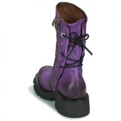 De gros 😉 Chaussures Femme Boots Airstep / A.S.98 LANE ZIP Violet ✨ -Bottines Boutique 22484746 500 E
