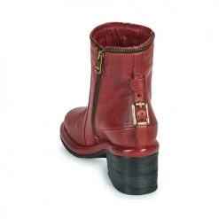 Meilleure affaire ⭐ Chaussures Femme Bottines Airstep / A.S.98 VISION LOW Rouge 👍 -Bottines Boutique 22484764 500 E