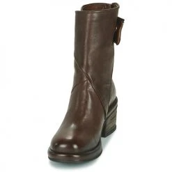 Meilleure vente 😉 Chaussures Femme Bottines Airstep / A.S.98 VISION MID Marron 💯 -Bottines Boutique 22484765 500 C