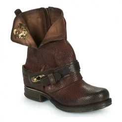 Top 10 🧨 Chaussures Femme Boots Airstep / A.S.98 SAINT BIKE Marron 👏